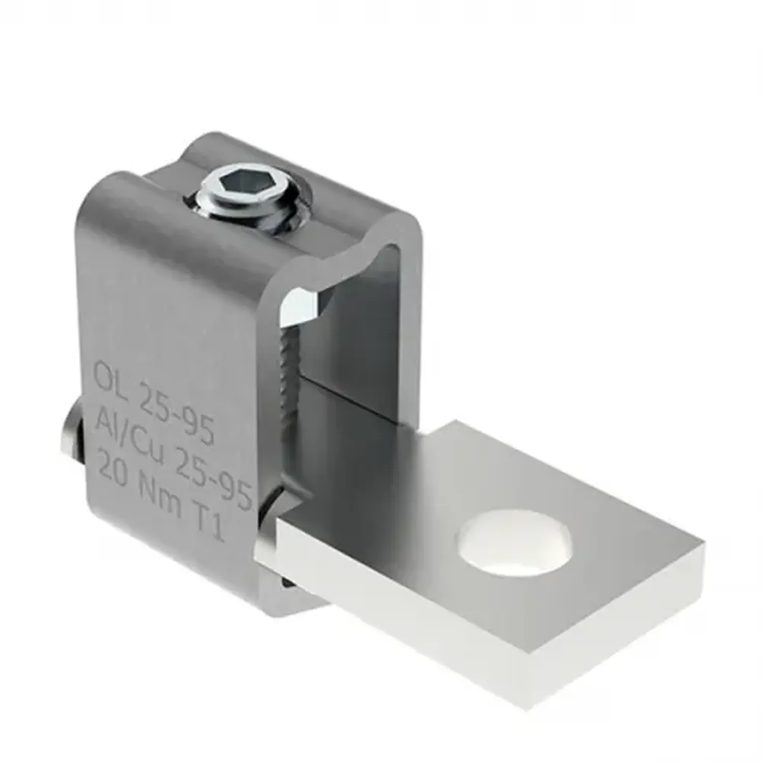 Konektori za rad u teškim uslovima OL su namenjeni za
povezivanje bakarnih i aluminijumskih provodnika poprečnog preseka od 6 do 2 x 300 mm². Namenjeni su za povezivanje jednog ili dva provodnika